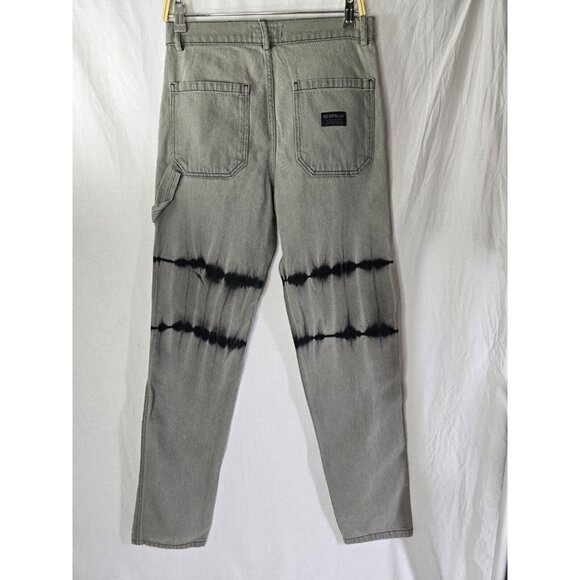 CAT Premium Scribbler-Detailed Carpenter Jeans Size 38- NWT- RETAILS $348 - Picture 7 of 9